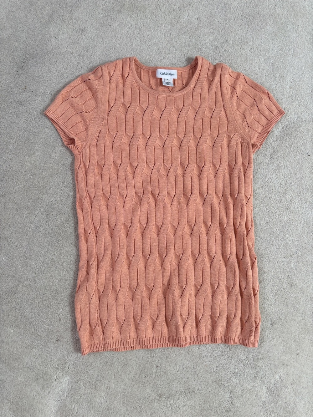 Calvin Klein short sleeve knit shirt